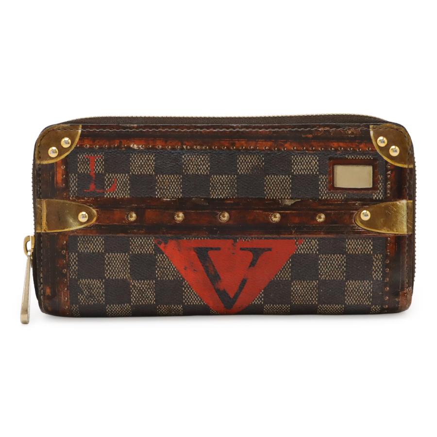 LOUIS VUITTON ルイ ヴィトン トランスフォームド ダミエ ジッピーウォレット トロンプルイユ ラウンドファスナー 長財布 M63490 | LOUIS VUITTON