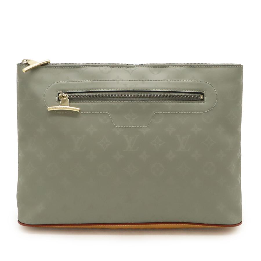 LOUIS VUITTON ルイ ヴィトン モノグラムチタニウム コスモス クラッチバッグ セカンドバッグ  グレー 灰色 M63240 LOUIS VUITTON（ルイ・ヴィトン） ルイ ヴィトン モノグラムチタニウム