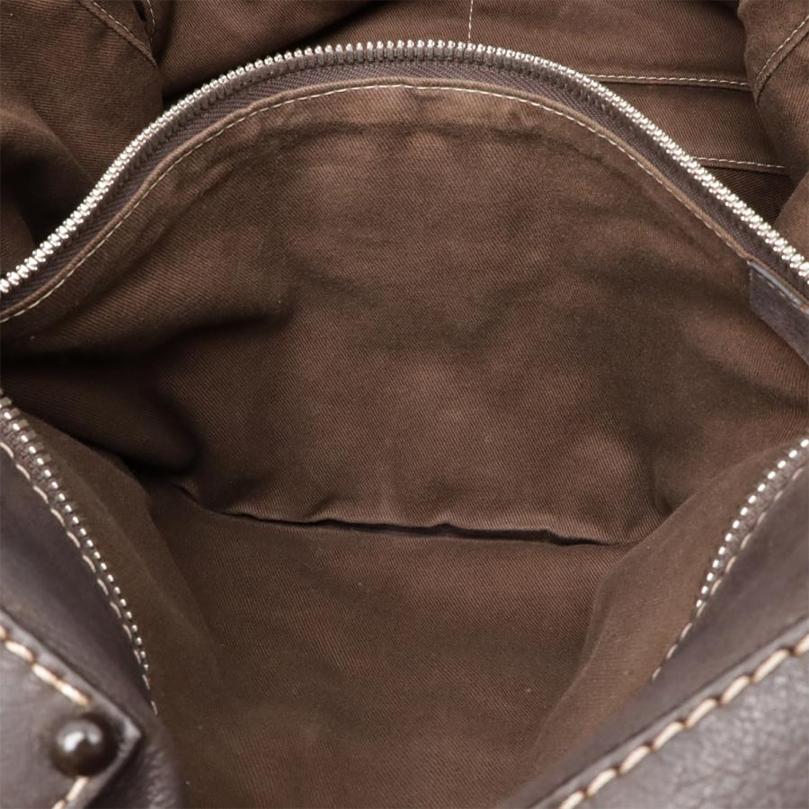 LOEWE ロエベ アナグラム ボストンバッグ トラベルバッグ 旅行かばん 2WAY ショルダーバッグ レザー ダークブラウン | LOEWE | 08