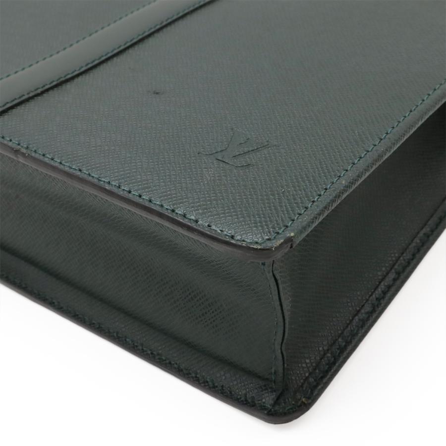 鑑定済 ルイヴィトン タイガ ポルトドキュマン ロザン エピセア ビジネスバッグ LOUIS VUITTON】ルイヴィトン『タイガ ポルトドキュマン ロザン