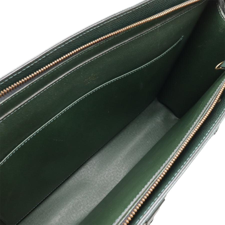 ルイヴィトン　ポルトドキュマン　タイガ　グリーン　ビジネスバッグ LOUIS VUITTON（ルイ・ヴィトン） ルイ ヴィトン タイガ ポルトドキュ