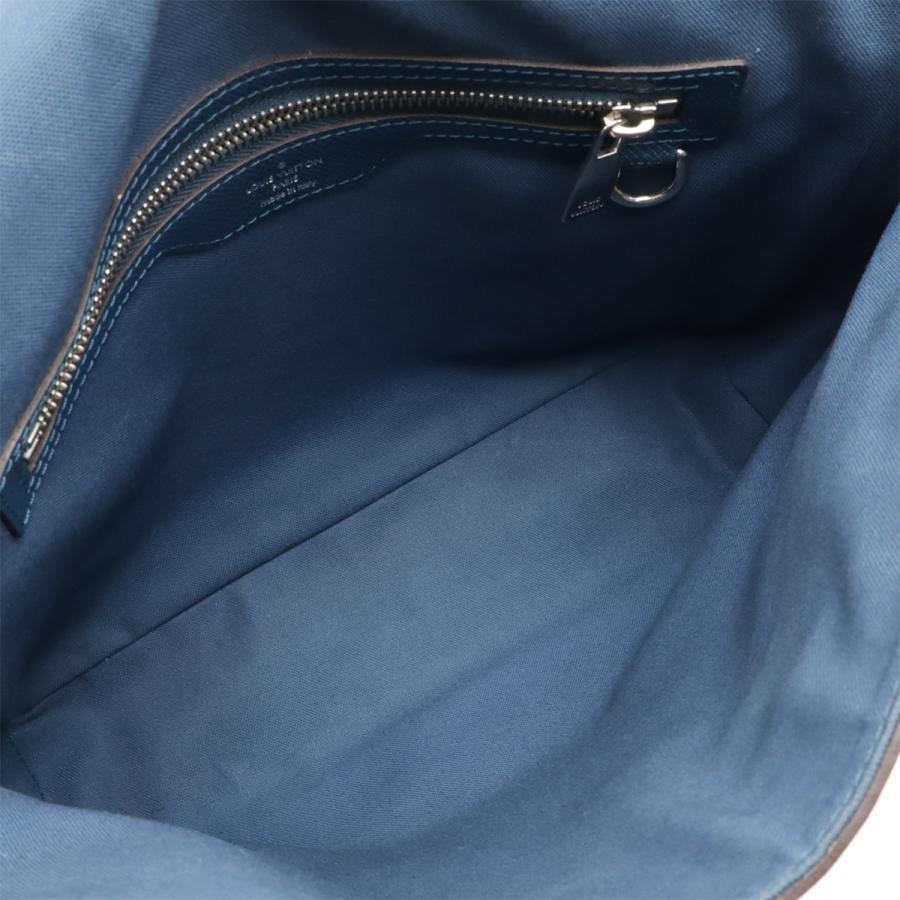 LOUIS VUITTON ルイ ヴィトン タイガ ロマンMM ショルダーバッグ メッセンジャーバッグ レザー メンズ オセアン 青 ブルー M32814 | LOUIS VUITTON | 05