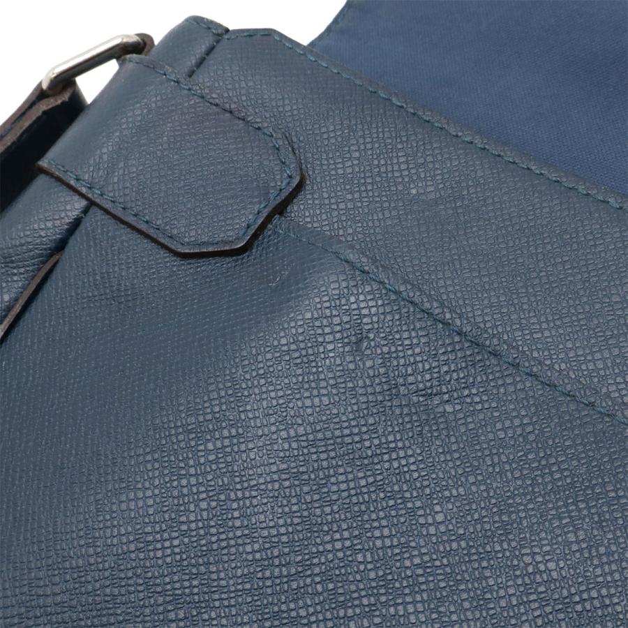 LOUIS VUITTON ルイ ヴィトン タイガ ロマンMM ショルダーバッグ メッセンジャーバッグ レザー メンズ オセアン 青 ブルー M32814 | LOUIS VUITTON | 06