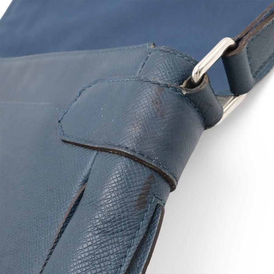 LOUIS VUITTON ルイ ヴィトン タイガ ロマンMM ショルダーバッグ メッセンジャーバッグ レザー メンズ オセアン 青 ブルー M32814 | LOUIS VUITTON | 07