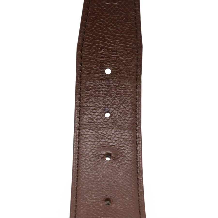 HERMES エルメス Hベルト Hバックル リバーシブル レザー ブラック 黒 ブラウン 茶 シルバー金具 替ベルト付き #65 #70 □C □A刻印 | HERMES | 05