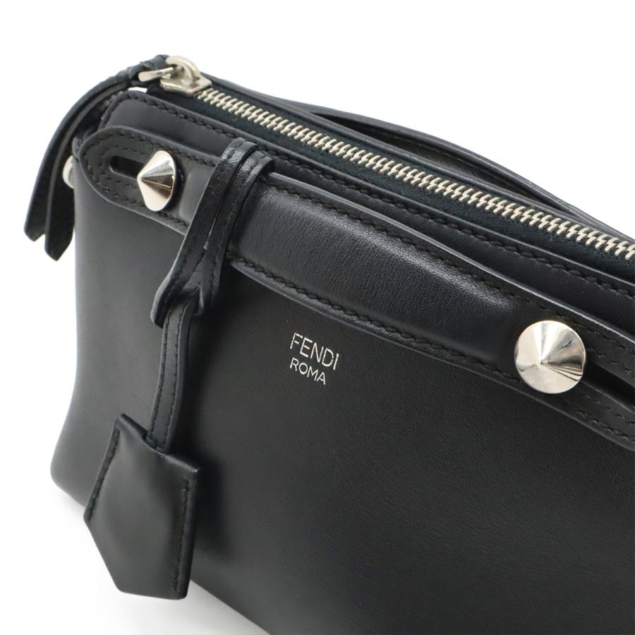 FENDI フェンディ BY THE WAY バイザウェイ ミニ ハンドバッグ ミニバッグ 2WAY ショルダーバッグ レザー ブラック 黒 シルバー金具 | FENDI | 05