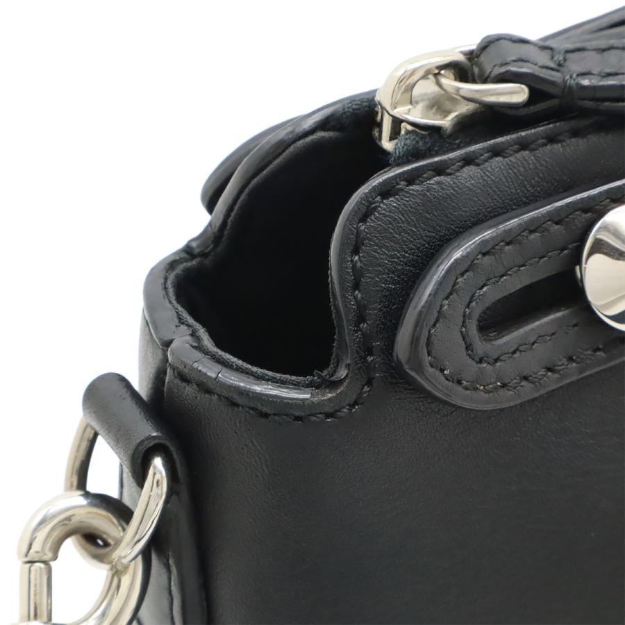 FENDI フェンディ BY THE WAY バイザウェイ ミニ ハンドバッグ ミニバッグ 2WAY ショルダーバッグ レザー ブラック 黒 シルバー金具 | FENDI | 06