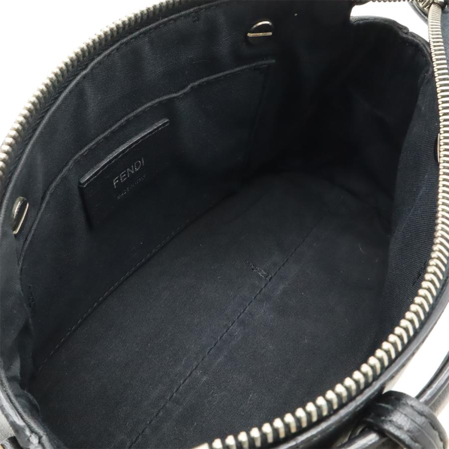 FENDI フェンディ BY THE WAY バイザウェイ ミニ ハンドバッグ ミニバッグ 2WAY ショルダーバッグ レザー ブラック 黒 シルバー金具 | FENDI | 07
