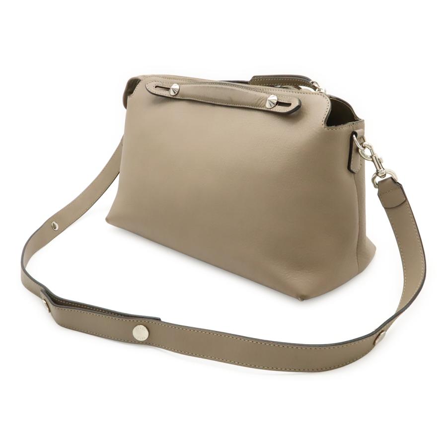 FENDI フェンディ BY THE WAY バイザウェイ ラージ ハンドバッグ 2WAY ショルダーバッグ レザー グレージュ シルバー金具 8BL125 | FENDI | 01