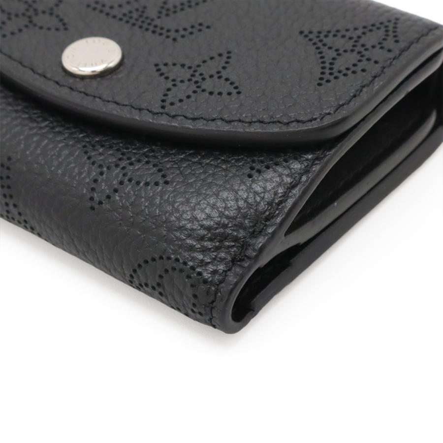 LOUIS VUITTON ルイ ヴィトン モノグラムマヒナ ポルトフォイユ イリス XS 3つ折り財布 三つ折り財布 レザー ノワール 黒 ブラック | LOUIS VUITTON | 02