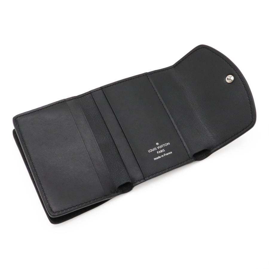 LOUIS VUITTON ルイ ヴィトン モノグラムマヒナ ポルトフォイユ イリス XS 3つ折り財布 三つ折り財布 レザー ノワール 黒 ブラック | LOUIS VUITTON | 03