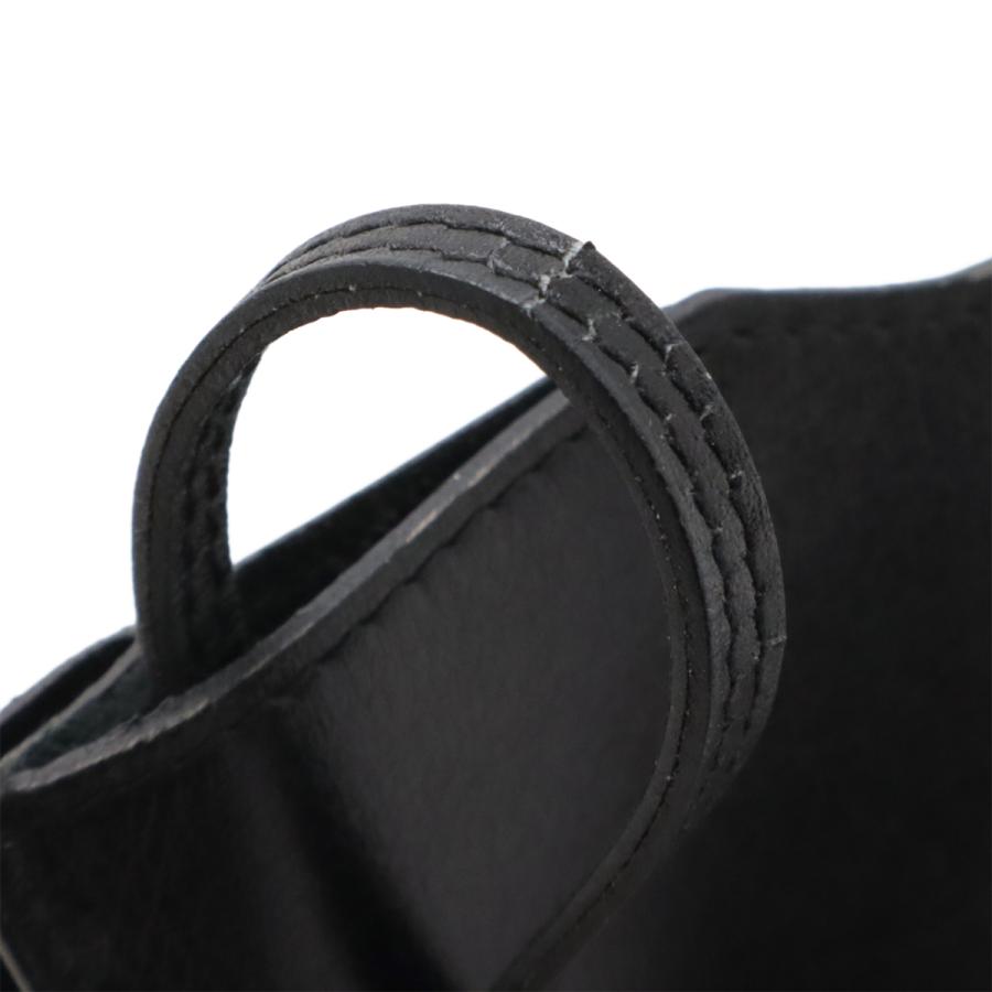 HERMES レザー ショルダー　オニメトゥ ブラック HERMES（エルメス） オニメトゥ ショルダーバッグ 斜め掛け ポシェット