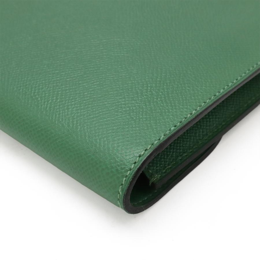 HERMES エルメス キリウス セカンドバッグ クラッチバッグ ビジネスバッグ クシュベル レザー グリーン ゴールド金具 ○Z刻印 | HERMES | 02