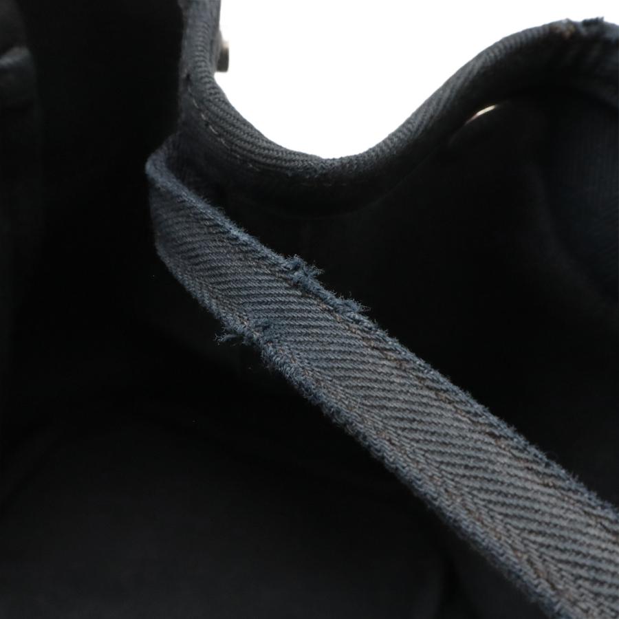 HERMES エルメス ヴァルパライソPM バルパライソPM ハンドバッグ トートバッグ トワルシェブロン レザー ブラック 黒 ポーチ付き | HERMES | 06