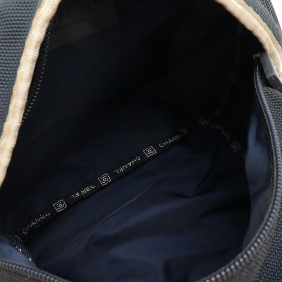 CHANEL シャネル スポーツライン ココマーク ウエストバッグ ボディバッグ 2WAY ハンドバッグ ナイロンキャンバス アイボリー ネイビー | CHANEL | 07