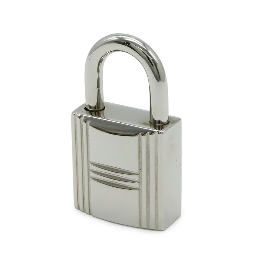 HERMES エルメス カデナ パドロック 南京錠 No.107 鍵 カギ キー付き メタル シルバー | HERMES | 02