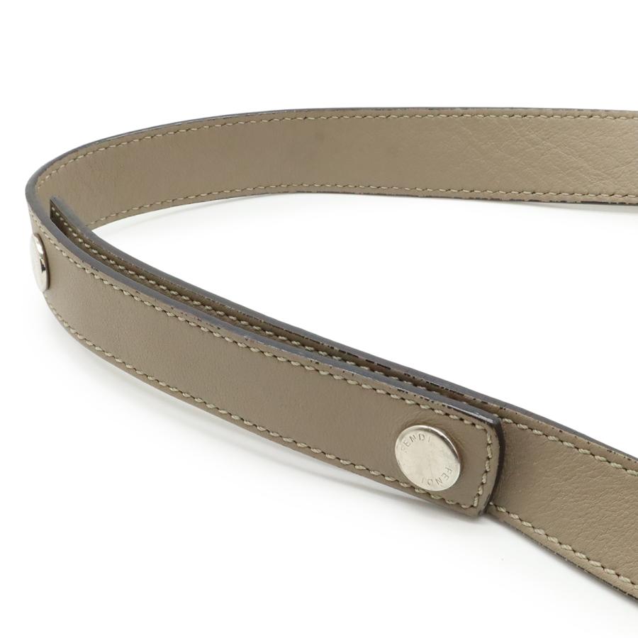 FENDI フェンディ BY THE WAY バイザウェイ ミディアム ハンドバッグ 2WAY ショルダーバッグ レザー パイソン グレージュ シルバー金具 8BL124 | FENDI | 04