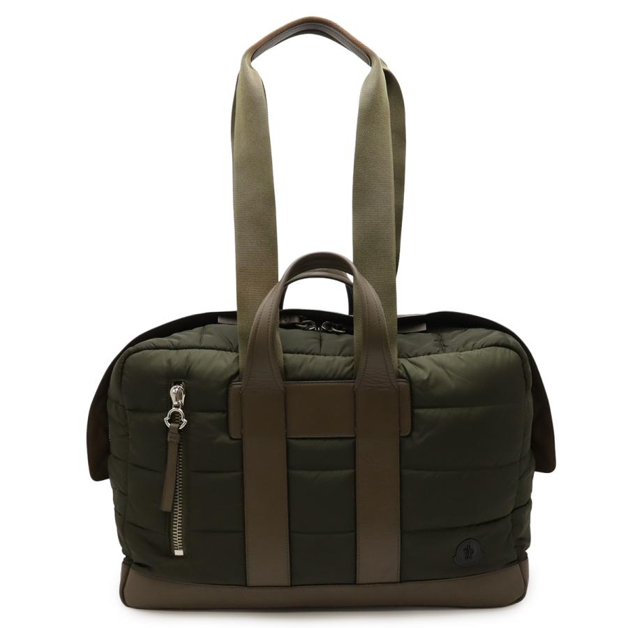 MONCLER モンクレール KEITU BORSA ケイツボルサ ボストンバッグ トラベルバッグ 2WAY ショルダーバッグ ナイロン レザーカーキ レザー | MONCLER