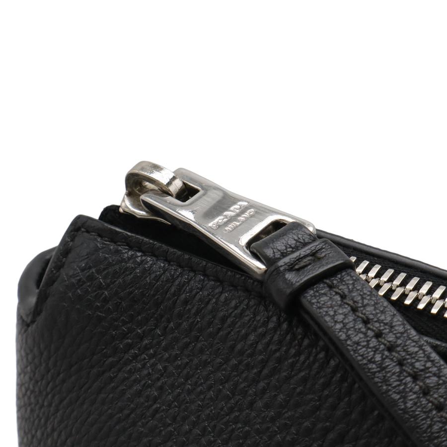 PRADA プラダ ハンドバッグ トートバッグ 2WAY ショルダーバッグ レザー NERO 黒 ブラック シルバー金具 国内アウトレット購入品 1BA063 | PRADA | 03