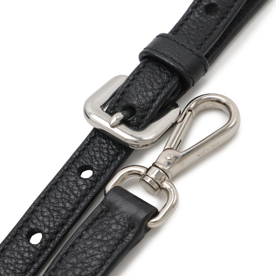 PRADA プラダ ハンドバッグ トートバッグ 2WAY ショルダーバッグ レザー NERO 黒 ブラック シルバー金具 国内アウトレット購入品 1BA063 | PRADA | 05