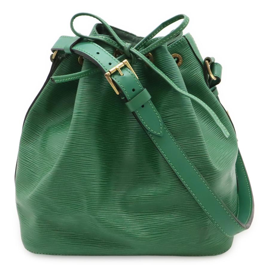 LOUIS VUITTON ルイ ヴィトン エピ プチノエ ショルダーバッグ セミショルダー ワンショルダー 巾着型 ボルネオグリーン 緑 M44104 LOUIS VUITTON（ルイ・ヴィトン） ルイ ヴィトン エピ プチノエ