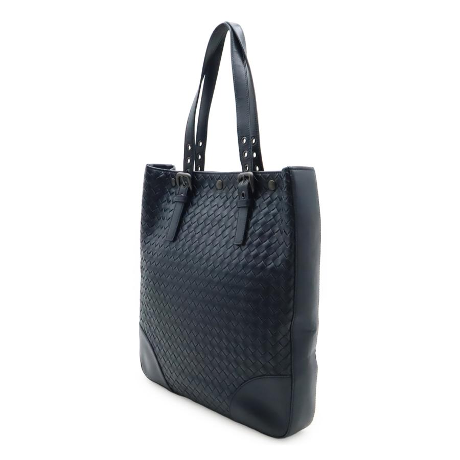 BOTTEGA VENETA ボッテガ ヴェネタ ボッテガベネタ イントレチャート トートバッグ ショルダーバッグ 肩掛け レザー ネイビー 紺 269779 | BOTTEGA VENETA | 01