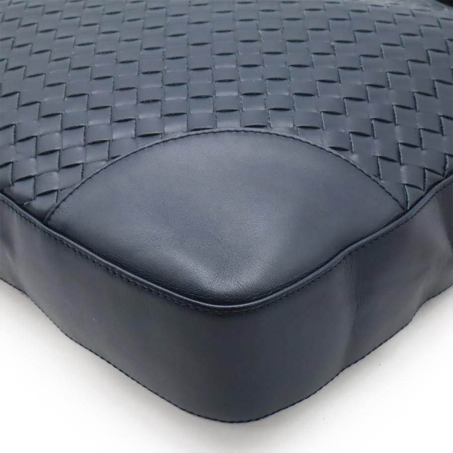 BOTTEGA VENETA ボッテガ ヴェネタ ボッテガベネタ イントレチャート トートバッグ ショルダーバッグ 肩掛け レザー ネイビー 紺 269779 | BOTTEGA VENETA | 02