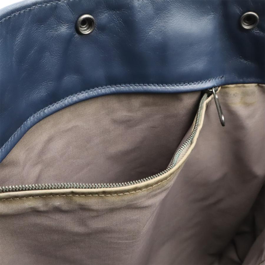 BOTTEGA VENETA ボッテガ ヴェネタ ボッテガベネタ イントレチャート トートバッグ ショルダーバッグ 肩掛け レザー ネイビー 紺 269779 | BOTTEGA VENETA | 06
