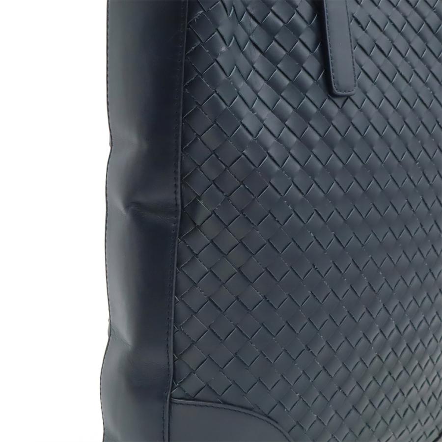 BOTTEGA VENETA ボッテガ ヴェネタ ボッテガベネタ イントレチャート トートバッグ ショルダーバッグ 肩掛け レザー ネイビー 紺 269779 | BOTTEGA VENETA | 07
