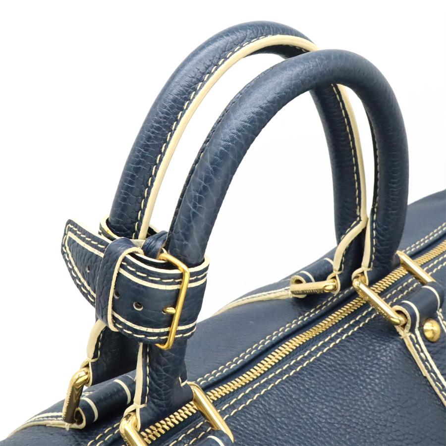 LOUIS VUITTON ルイ ヴィトン トバゴ キーポル50 ボストンバッグ 旅行カバン トラベルバッグ レザー ネイビー 紺 ゴールド金具 M95136 | LOUIS VUITTON | 03