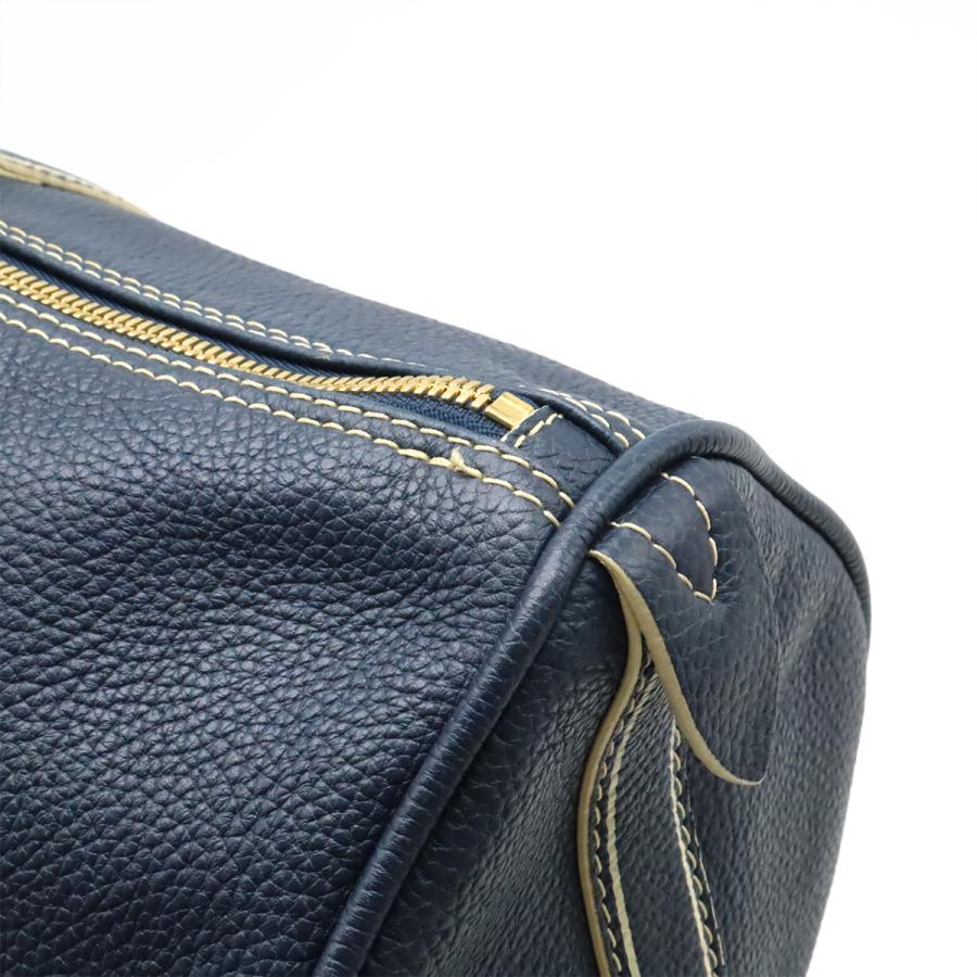 LOUIS VUITTON ルイ ヴィトン トバゴ キーポル50 ボストンバッグ 旅行カバン トラベルバッグ レザー ネイビー 紺 ゴールド金具 M95136 | LOUIS VUITTON | 06