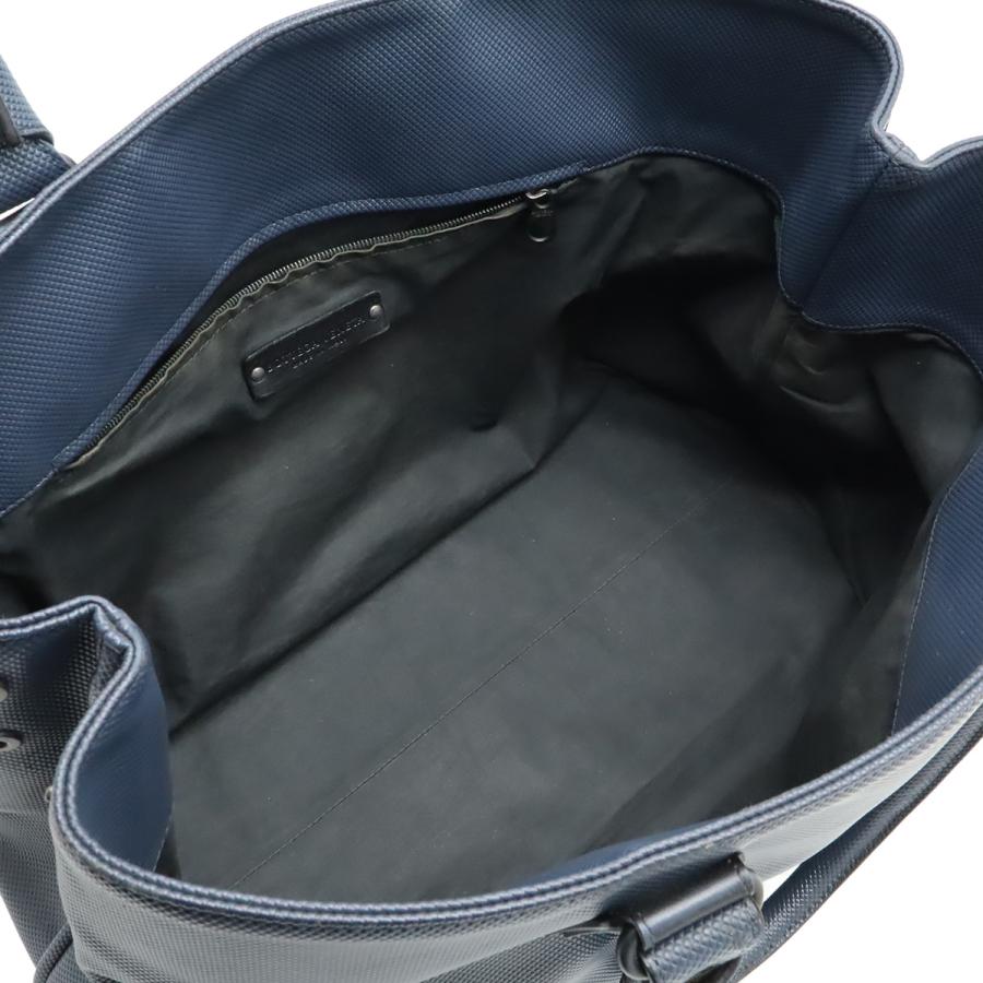 BOTTEGA VENETA ボッテガ ヴェネタ ボッテガベネタ マルコポーロ トートバッグ ショルダーバッグ PVC レザー ネイビー 紺 ブラック 黒 | BOTTEGA VENETA | 04