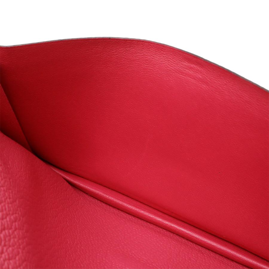 HERMES エルメス ベアンスフレ 2つ折長財布 二つ折り長財布 シェーブル レザー フューシャピンク シルバー金具 □K刻印 | HERMES | 05