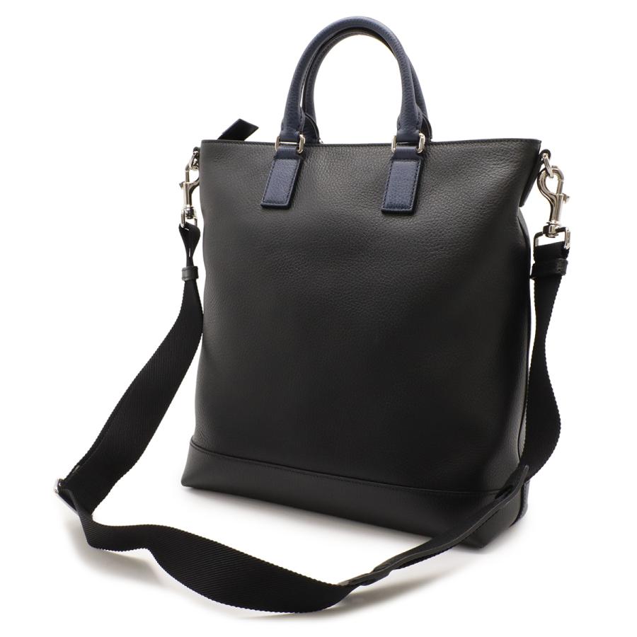 GUCCI グッチ コスモポリス トートバッグ 2WAY ショルダーバッグ 斜め掛け バイカラー レザー ブラック 黒 ネイビー 紺 シルバー金具 | GUCCI | 01