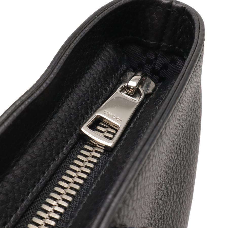 GUCCI グッチ コスモポリス トートバッグ 2WAY ショルダーバッグ 斜め掛け バイカラー レザー ブラック 黒 ネイビー 紺 シルバー金具 | GUCCI | 05