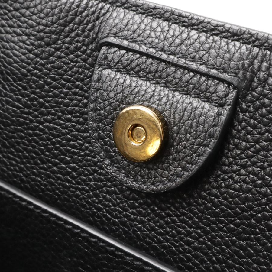 PRADA プラダ ハンドバッグ 2WAY ショルダーバッグ レザー NERO 黒 ブラック ゴールド金具 1BA411 | PRADA | 06