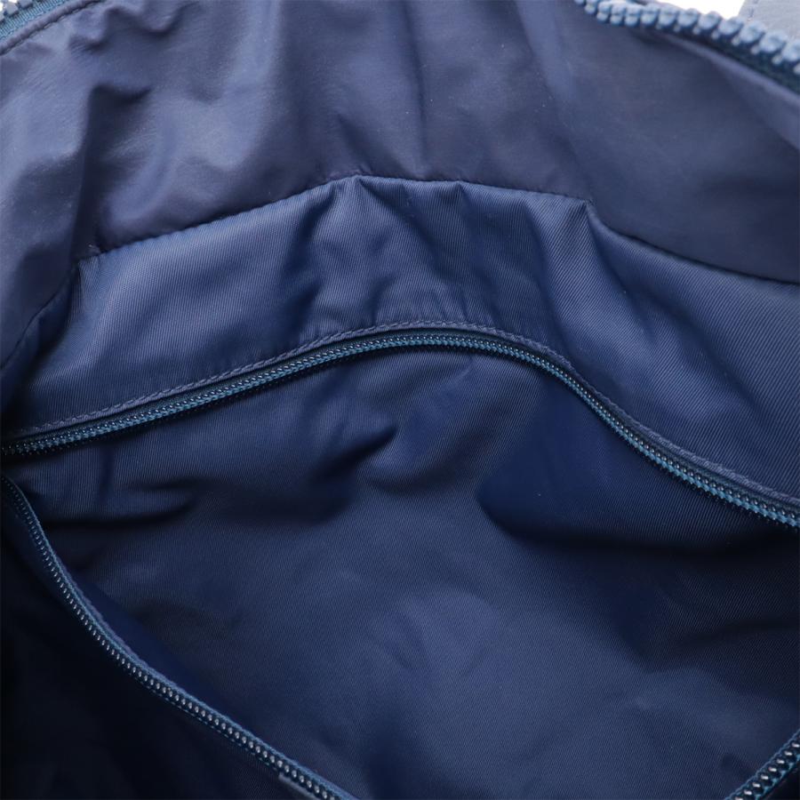 GUCCI グッチ GGナイロン トートバッグ 2WAY ショルダーバッグ 斜め掛け ブルー 青 シルバー金具 アウトレット品 387067 | GUCCI | 08