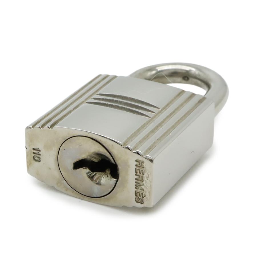 HERMES エルメス カデナ パドロック 南京錠 No.110 鍵 カギ キー付き メタル シルバー | HERMES | 03