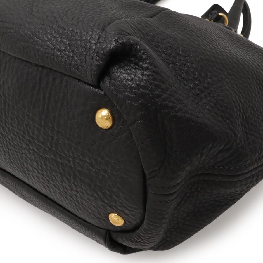 PRADA プラダ ヴィッテロダイノ トートバッグ 2WAY ショルダーバッグ 斜め掛け NERO 黒 ブラック ゴールド金具 | PRADA | 02