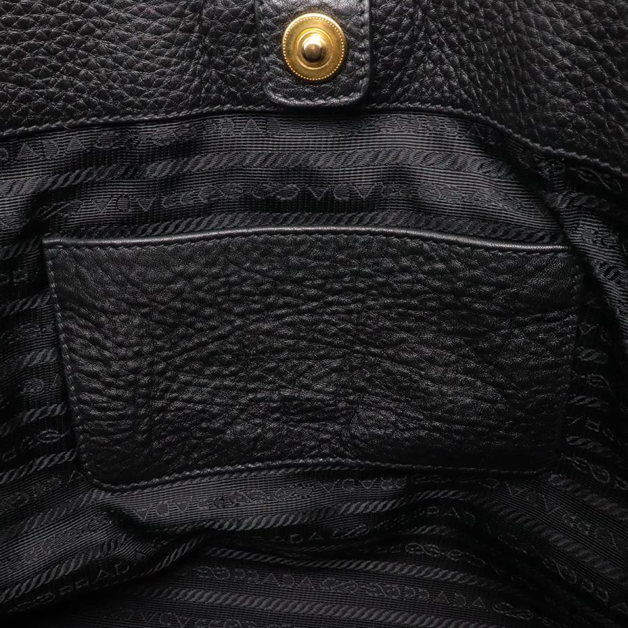 PRADA プラダ ヴィッテロダイノ トートバッグ 2WAY ショルダーバッグ 斜め掛け NERO 黒 ブラック ゴールド金具 | PRADA | 07