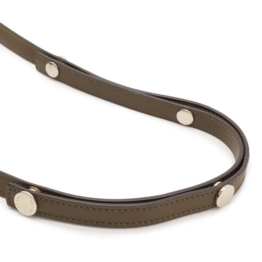 FENDI フェンディ BY THE WAY バイザウェイ ミニ ハンドバッグ 2WAY ショルダーバッグ ズッカ柄 FFモチーフ レザー ダークブラウン | FENDI | 04