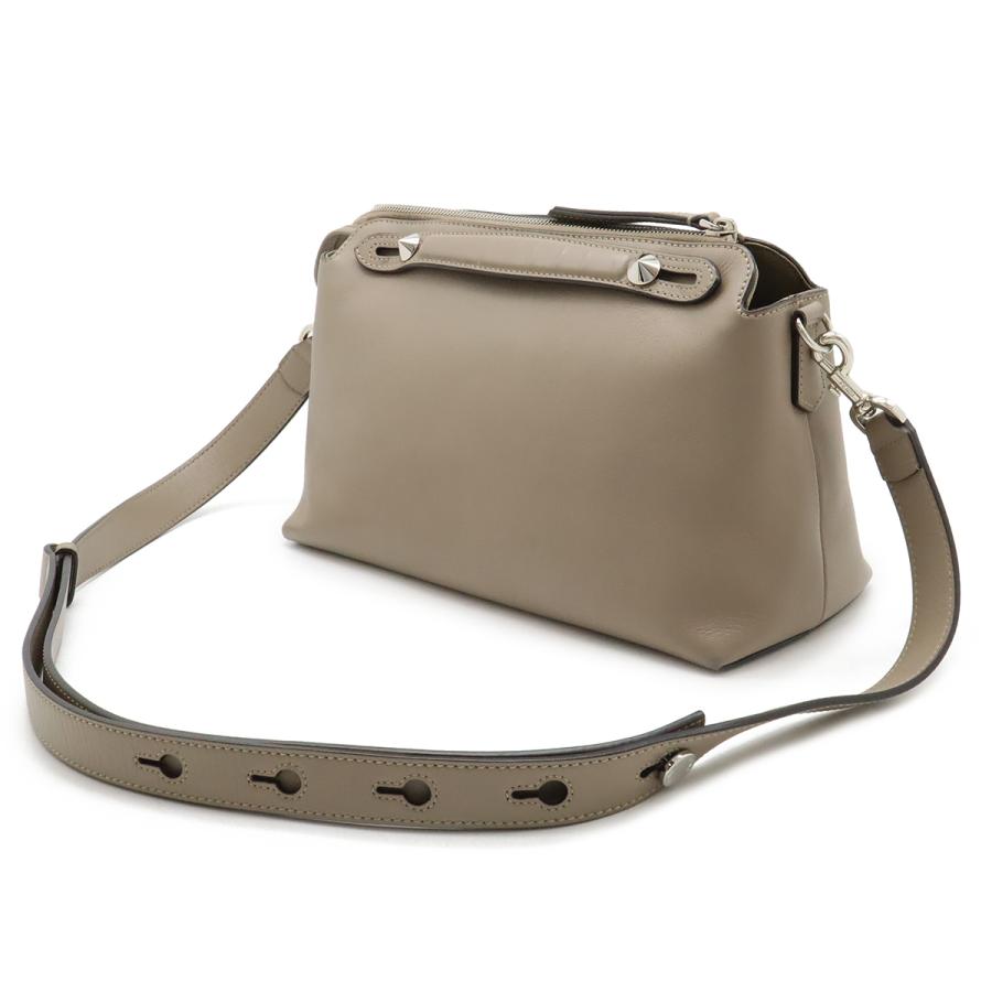 FENDI フェンディ BY THE WAY バイザウェイ ミディアム ハンドバッグ 2WAY ショルダーバッグ レザー グレージュ シルバー金具 8BL146 | FENDI | 01