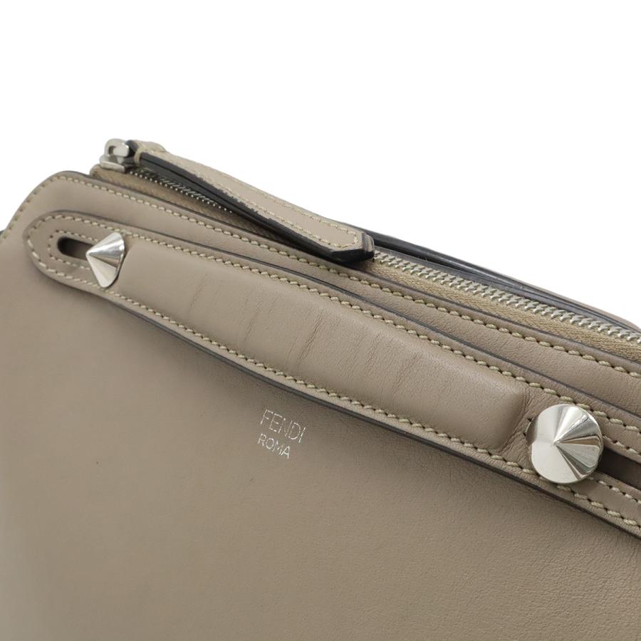 FENDI フェンディ BY THE WAY バイザウェイ ミディアム ハンドバッグ 2WAY ショルダーバッグ レザー グレージュ シルバー金具 8BL146 | FENDI | 03