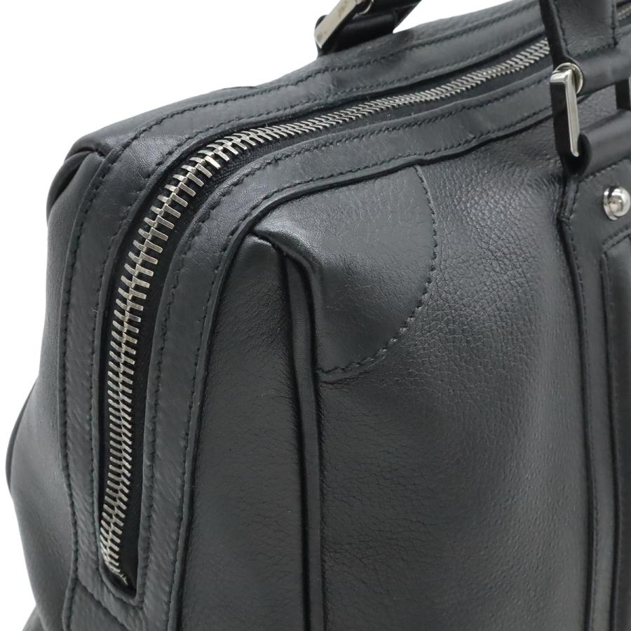 GUCCI グッチ ボストンバッグ 旅行カバン トラベルバッグ ハンドバッグ レザー ブラック 黒 シルバー金具 145845 | GUCCI | 06