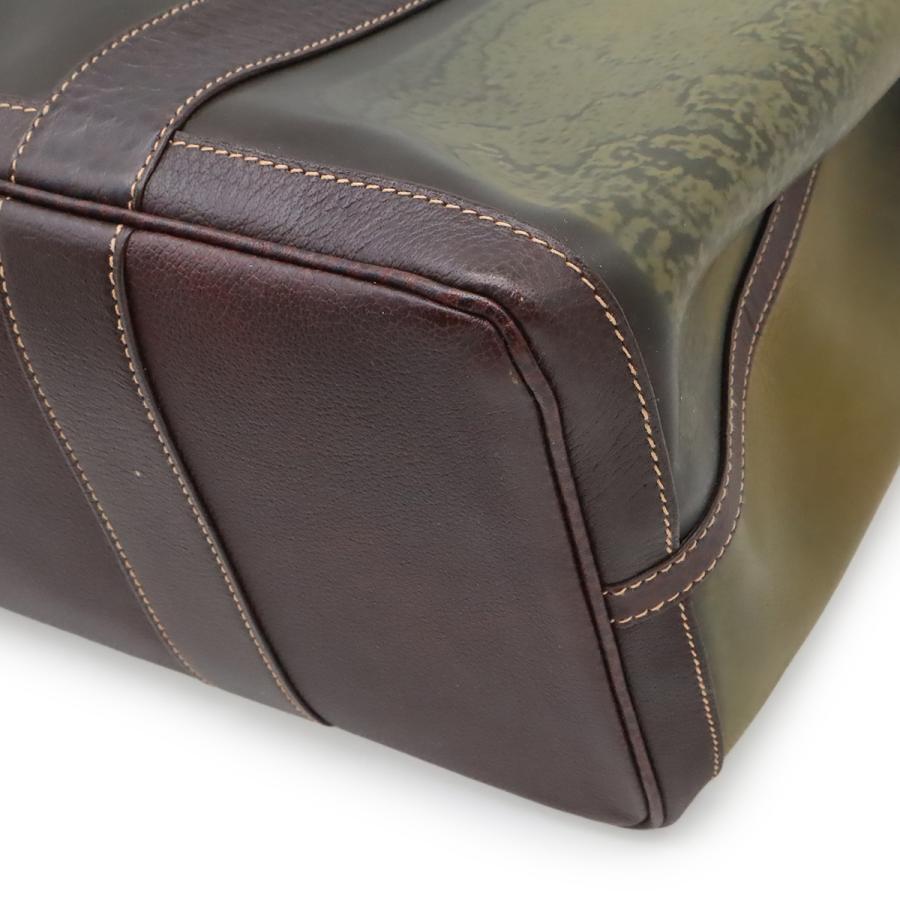 HERMES エルメス ガーデンパーティPM トートPM トートバッグ ハンドバッグ アマゾニア レザー ダークブラウン | HERMES | 02