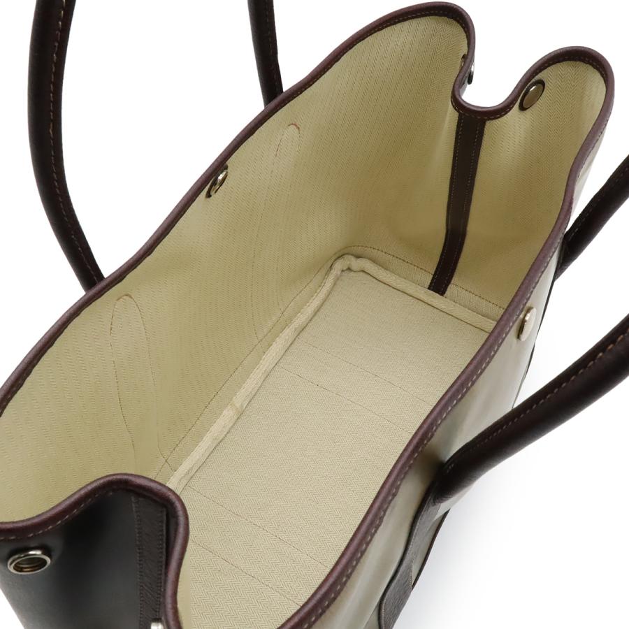 HERMES エルメス ガーデンパーティPM トートPM トートバッグ ハンドバッグ アマゾニア レザー ダークブラウン | HERMES | 05