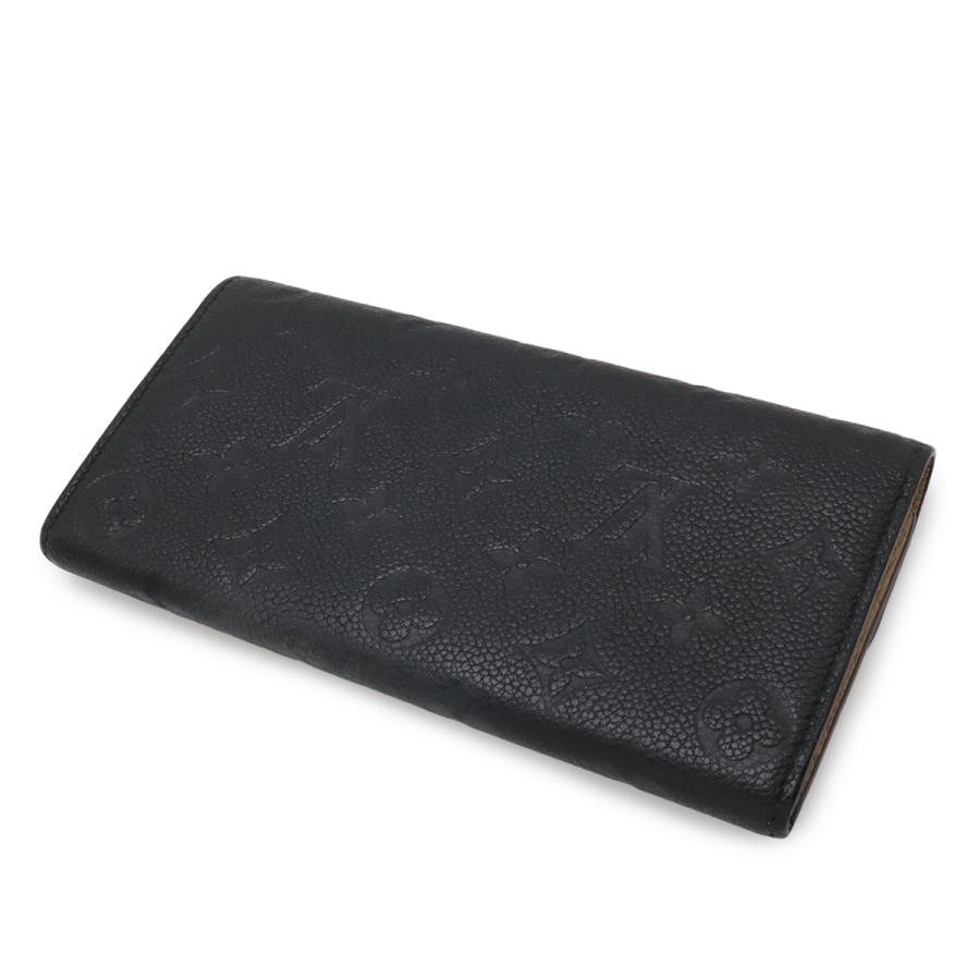 LOUIS VUITTON ルイ ヴィトン モノグラムアンプラント ポルトフォイユ エミリー 2つ折長財布 二つ折り長財布 ノワール 黒 ブラック | LOUIS VUITTON | 01