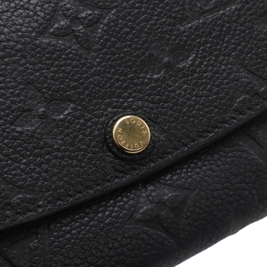 LOUIS VUITTON ルイ ヴィトン モノグラムアンプラント ポルトフォイユ エミリー 2つ折長財布 二つ折り長財布 ノワール 黒 ブラック | LOUIS VUITTON | 03