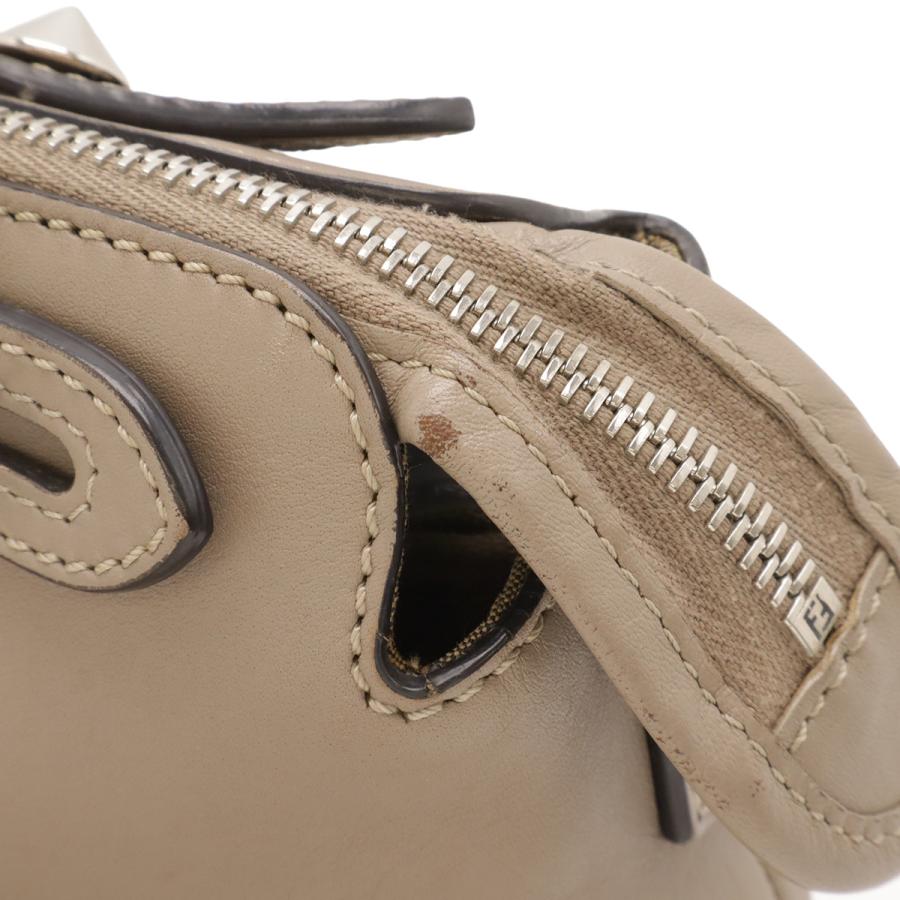 FENDI フェンディ BY THE WAY バイザウェイ ミディアム ハンドバッグ 2WAY ショルダーバッグ レザー グレージュ シルバー金具 8BL124 | FENDI | 05