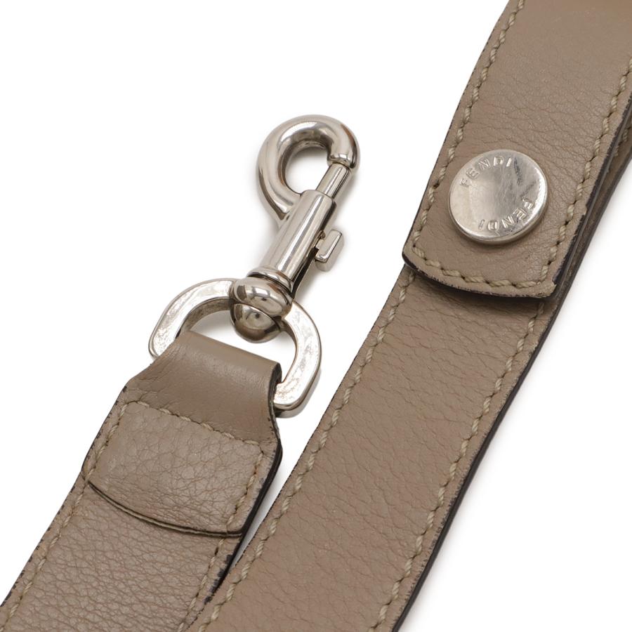 FENDI フェンディ BY THE WAY バイザウェイ ミディアム ハンドバッグ 2WAY ショルダーバッグ レザー グレージュ シルバー金具 8BL124 | FENDI | 06